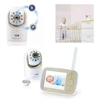 DXR-8 Baby Infant Optics Video Monitor With Infrared Night Vision & Room Temperature Sensor