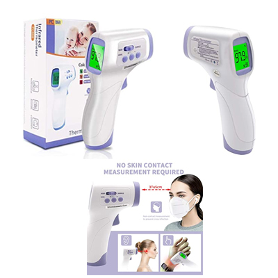 Forehead Thermometer With LCD Display For Adults, Baby & Kids